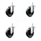 Service Caster Belshaw HG18-0031-4 Replacement Caster Set - HG18EZ Glazer BEL-SCC-DCGR20S414-POS-716138-4 - alternate 1